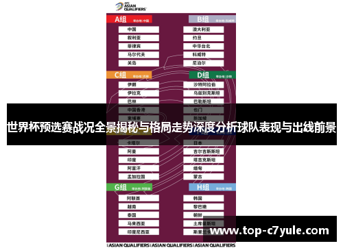 世界杯预选赛战况全景揭秘与格局走势深度分析球队表现与出线前景